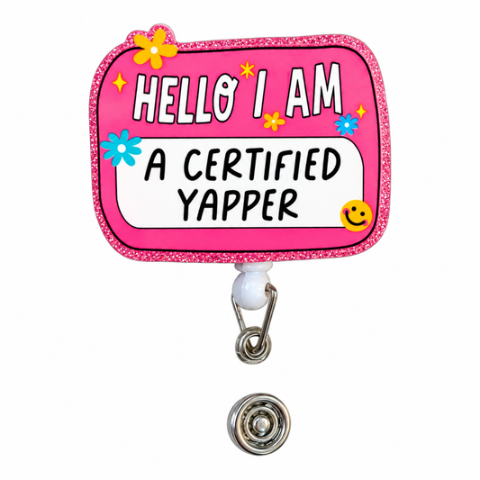 Certified Yapper Badge Reel