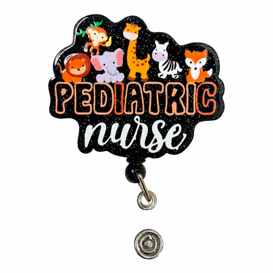 Pediatric Nurse Badge Reel