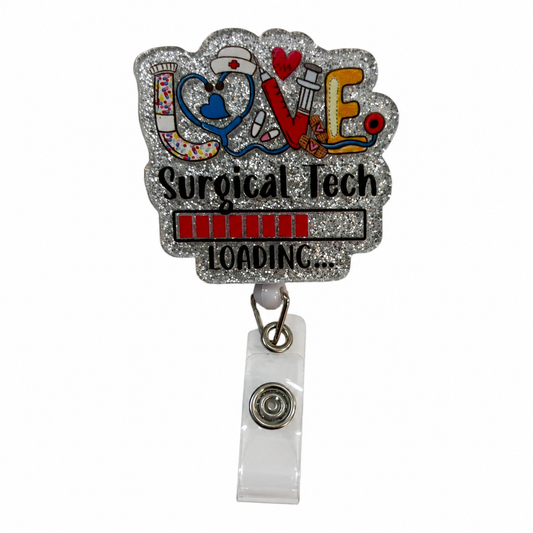 Surg Tech Loading Badge Reel