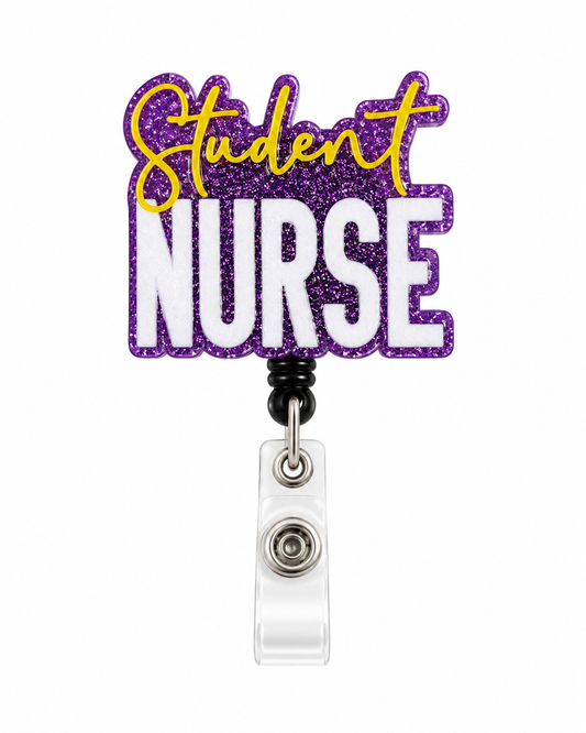 Student Nurse Badge Reel